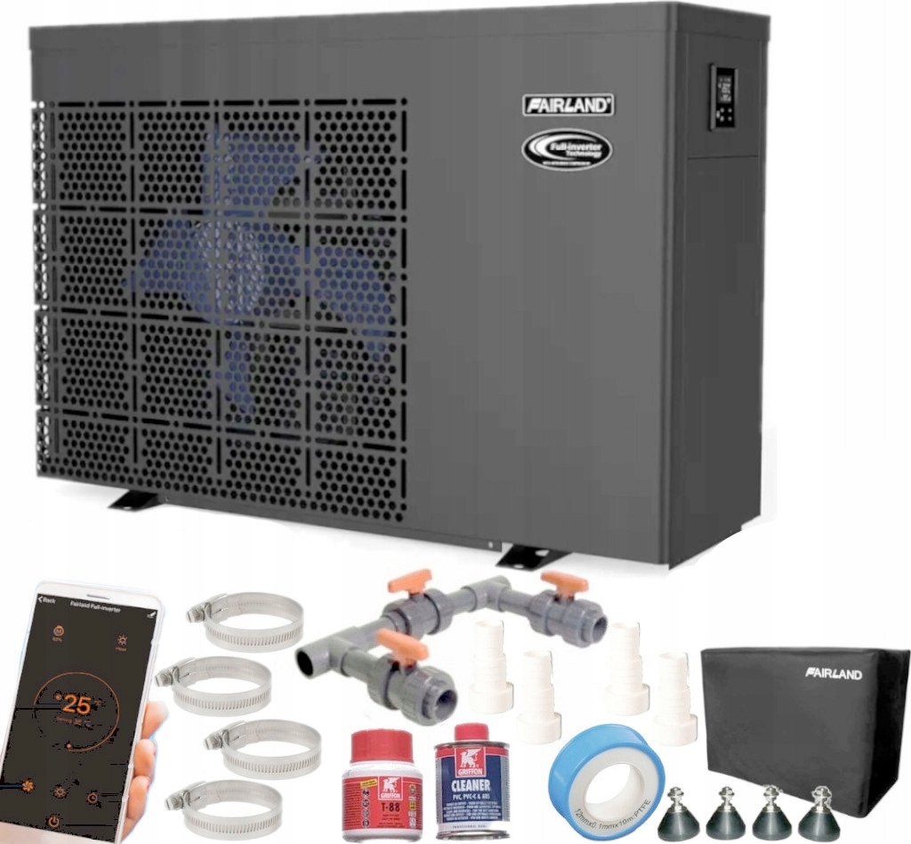 INVERTER Plus 17,5kW Pompa ciepła basenu 17,5 kw