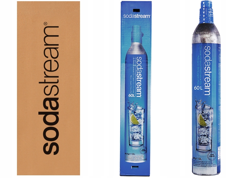 NABÓJ BUTLA CO2 DO SATURATORA SODASTREAM 60L SYFON 11839419579