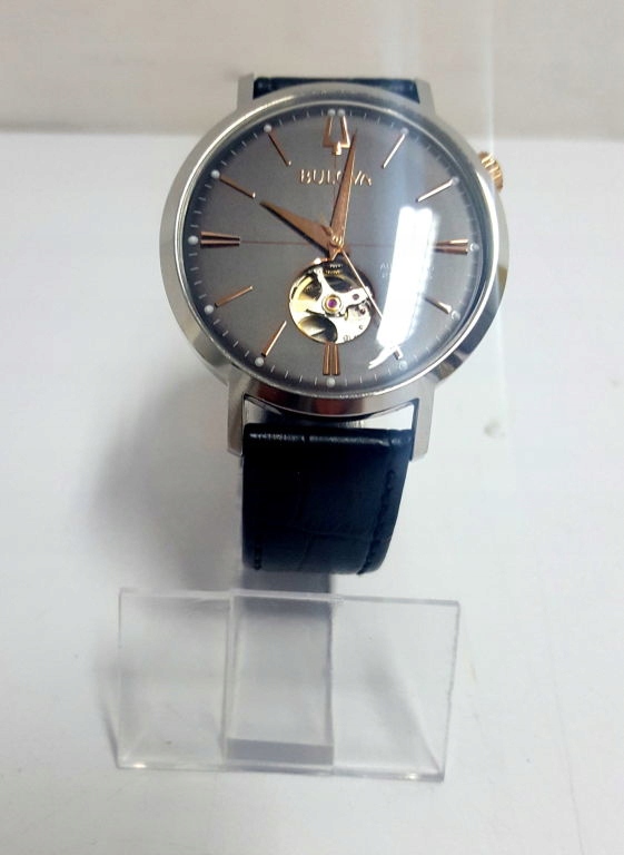 ZEGAREK BULOVA CLASSIC AUTOMATIC OPEN HEART 98A18