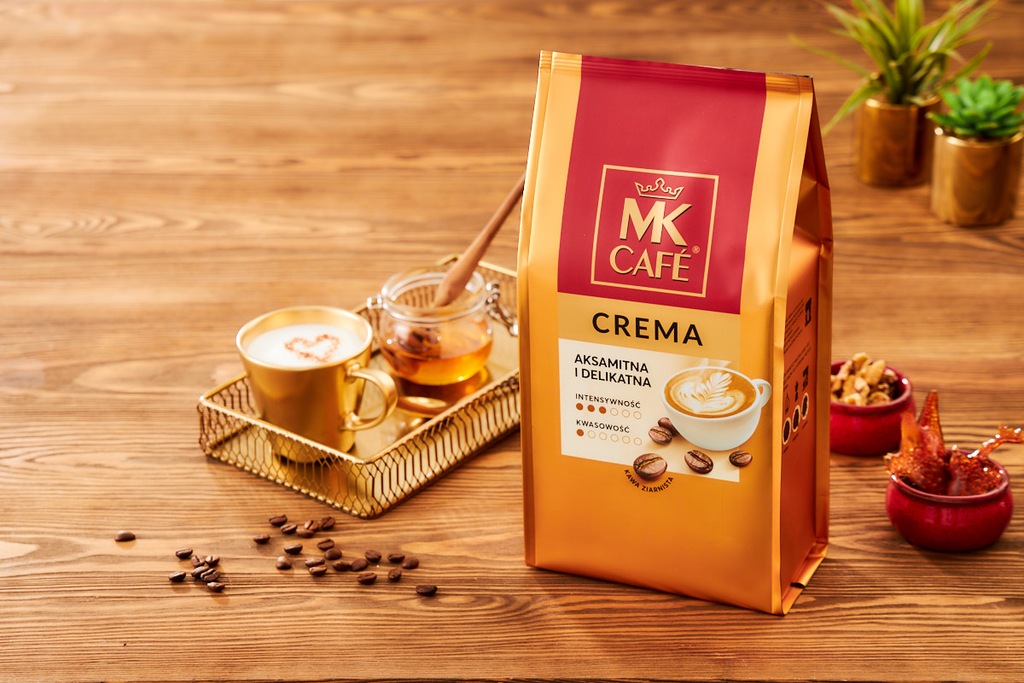 Купить Кофе MK Cafe Crema в зернах 1кг: отзывы, фото, характеристики в интерне-магазине Aredi.ru