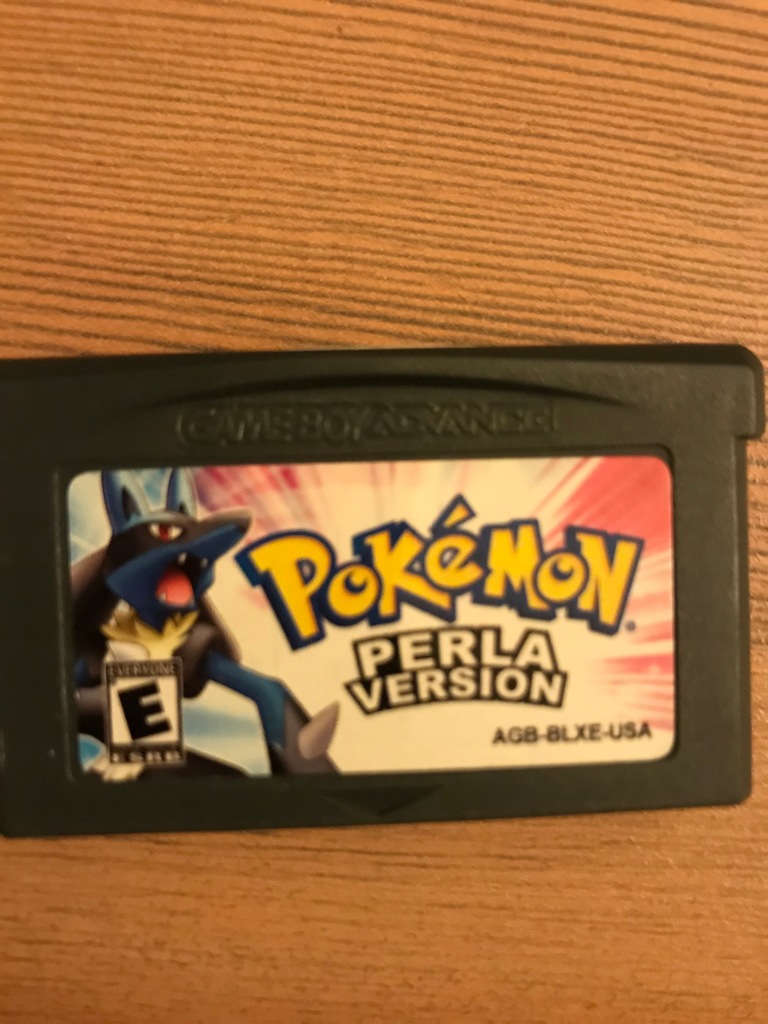 DS Nintendo gra Pockemon Perla