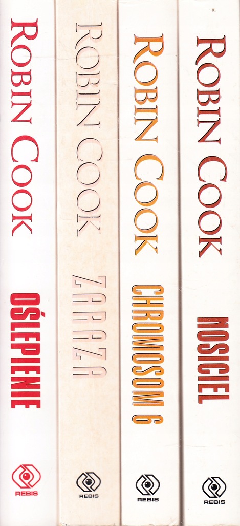 CYKL LAURIE MONTGOMERY/JACK STAPLETON komplet 1-4 * ROBIN COOK