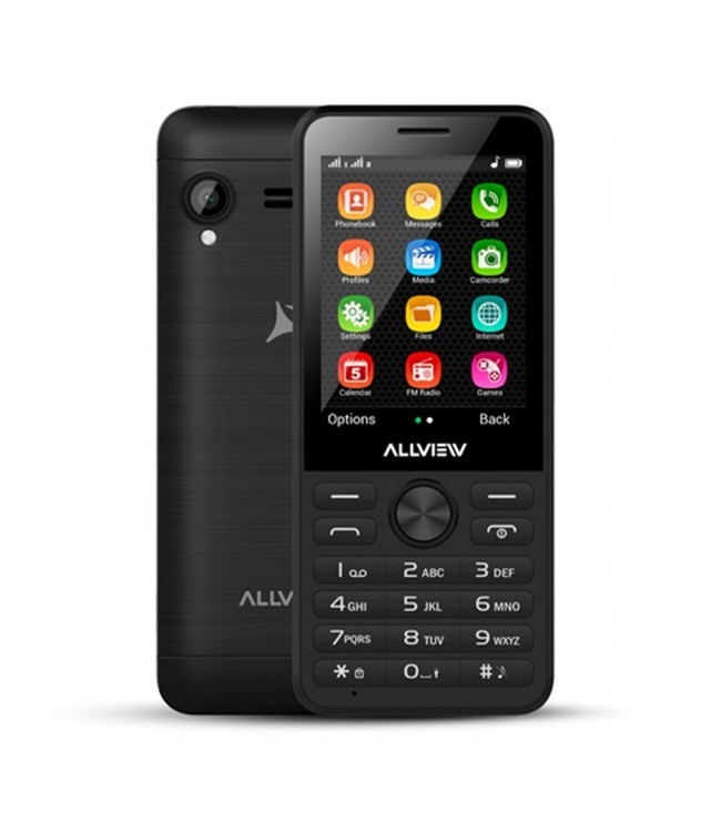 Telefon komórkowy M11 Luna Dual Sim czarny