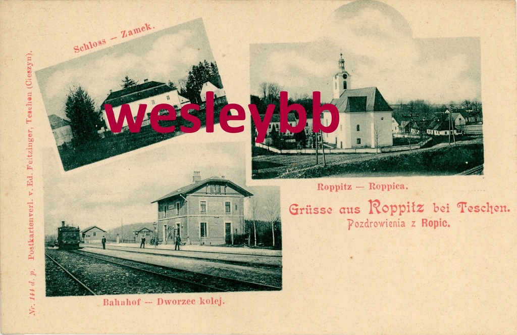 Grusse aus Roppitz bei Teschen, Ropice Cieszyn - Piękna