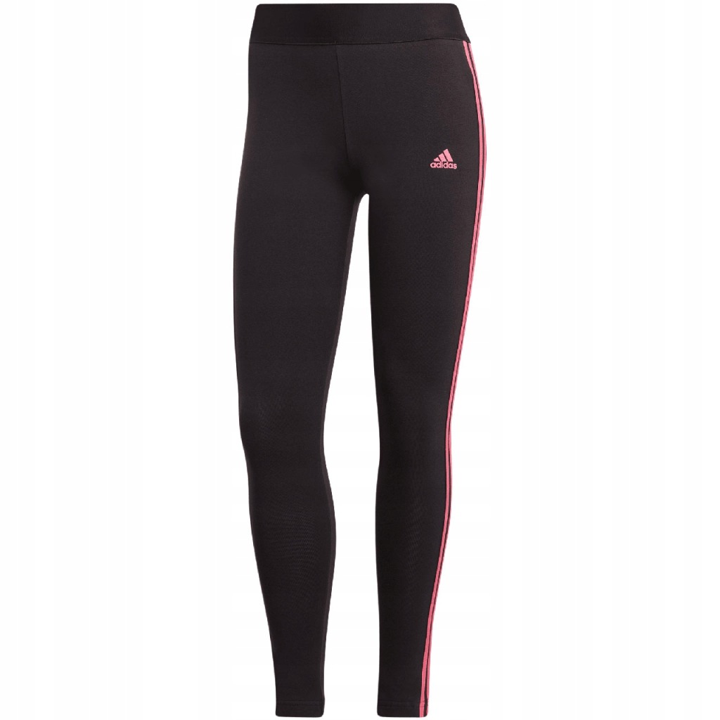 Legginsy damskie adidas Loungewear Essentials 3-Stripes czarne IA7192 :M