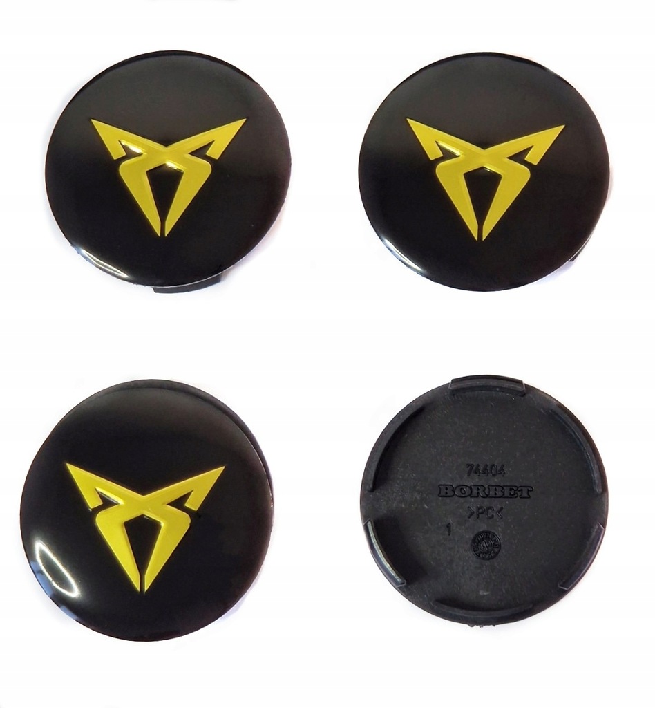 SEAT CUPRA DEKIELKI KAPSLE DO ALUFELG BORBET 56mm