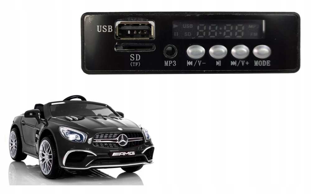Panel muzyczny do auta Akumulator Mercedes SL65