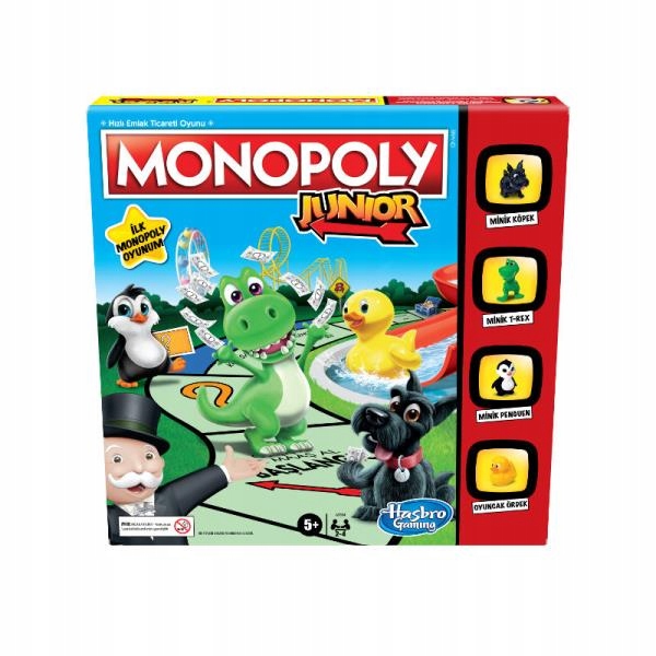Monopoly Junior gra A6984 p4 HASBRO