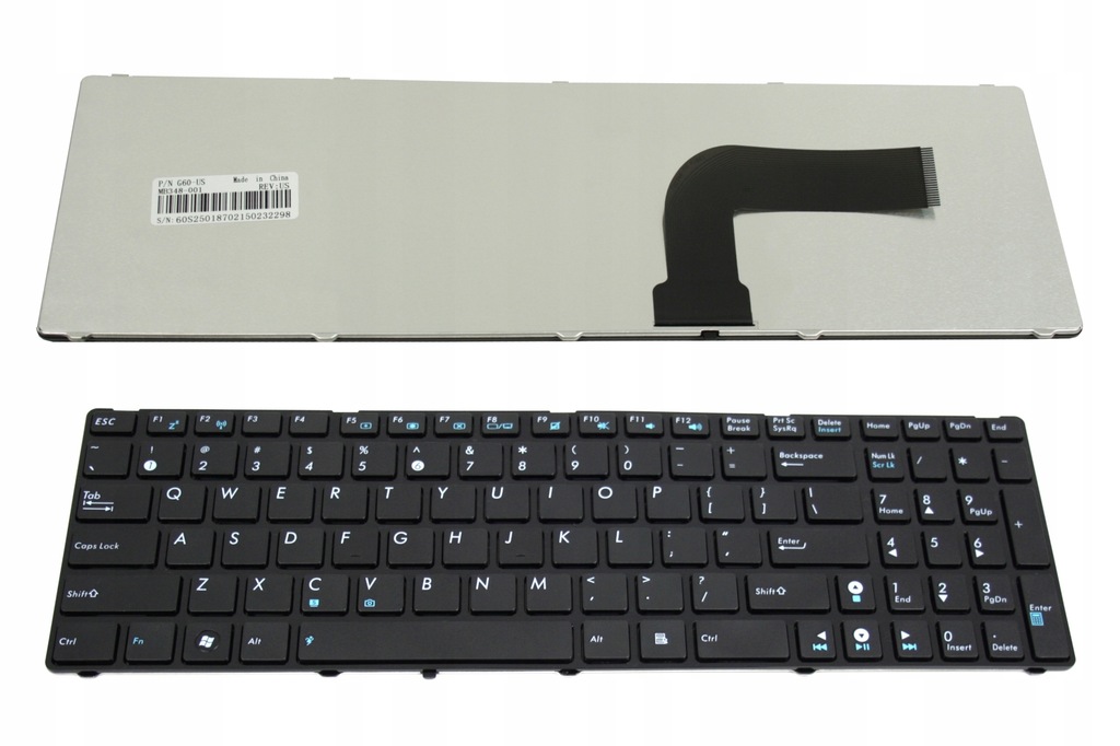 DO KLAWIATURA ASUS K53SD K72JV N61DA K54C N53 K73E