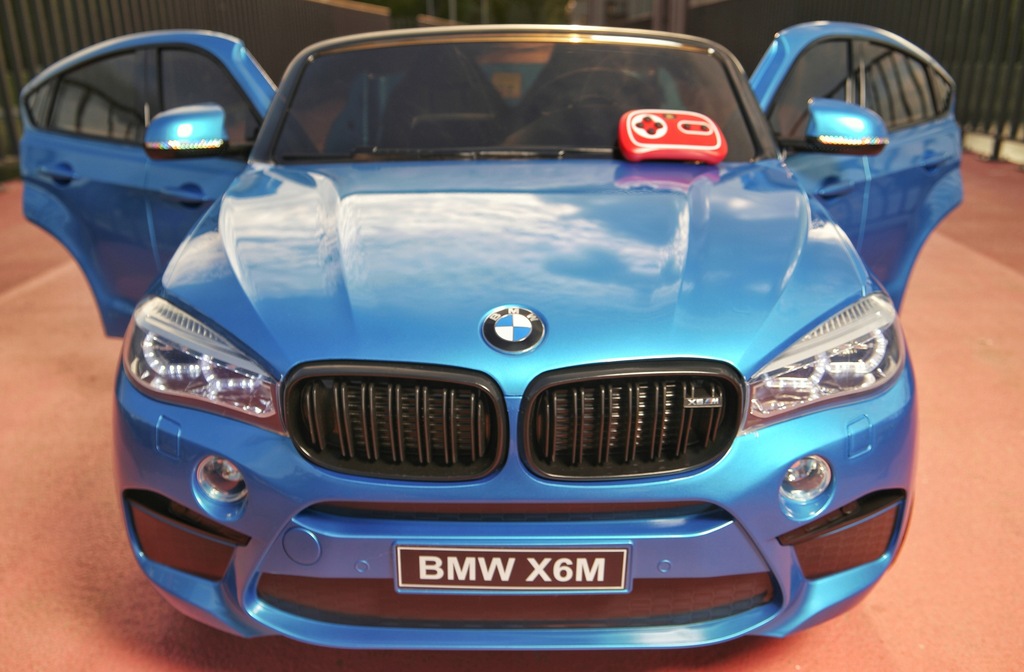 BMW X6 M Auto na akumulator 240W MOCY LAKIER SKÓRA