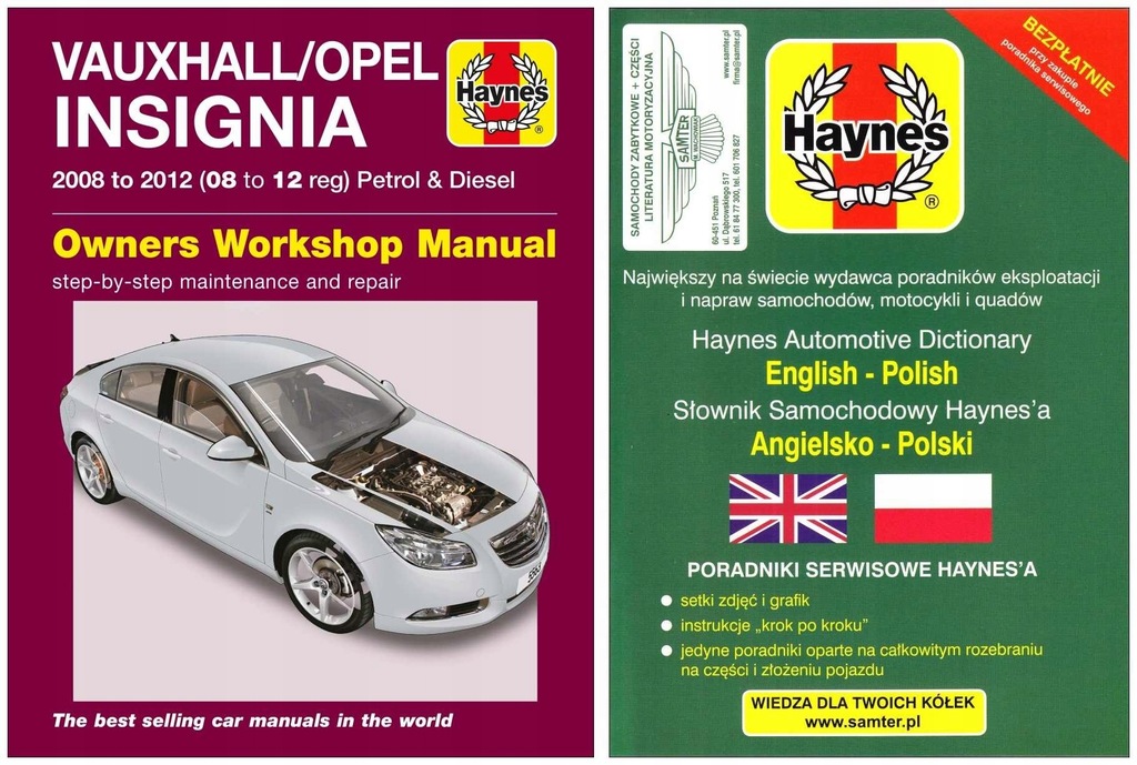 Opel Insignia (2008-2012) instrukcja napraw Haynes