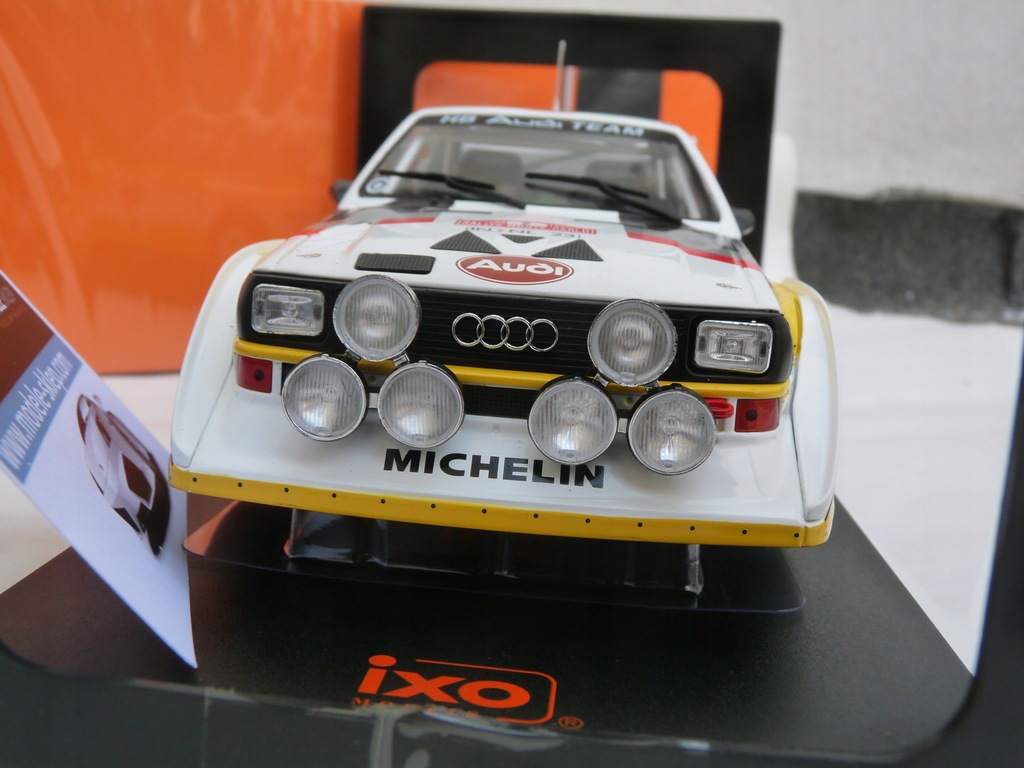 Купить AUDI S1 QUATTRO MONTE CARLO 1986 ROHRL 1:18: отзывы, фото, характеристики в интерне-магазине Aredi.ru