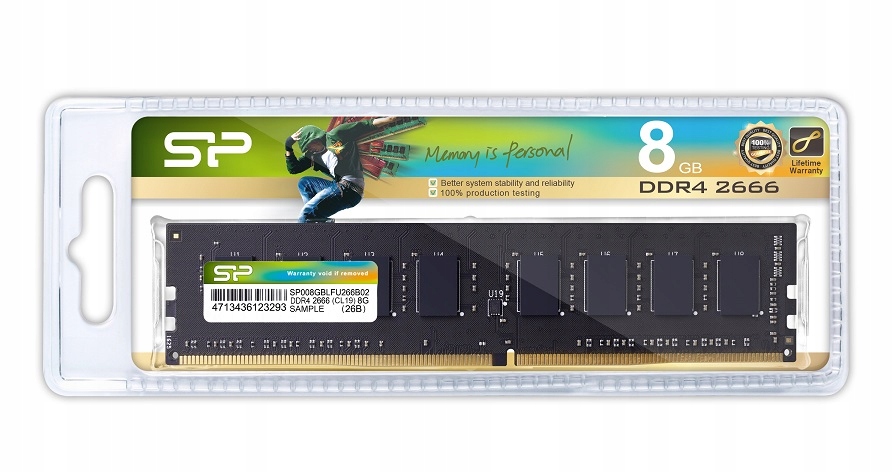 Купить Оперативная память Silicon Power DDR4 8 ГБ, 2666 МГц CL19: отзывы, фото, характеристики в интерне-магазине Aredi.ru