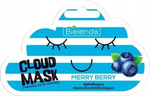 Bielenda Cloud Mask Bąbelkująca Maseczka detoksyku