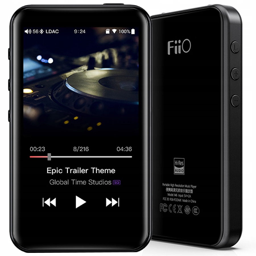 FiiO M6 Bluetooth WiFi LDAC AptX HD Spotify Tidal 7870699048
