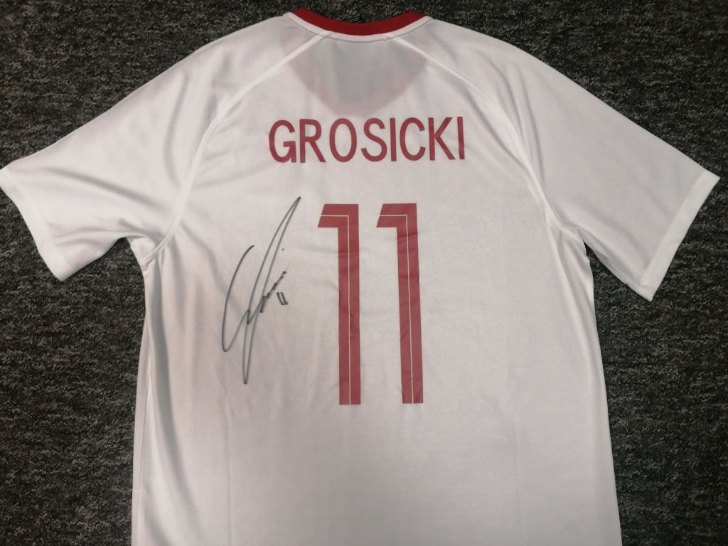 Grosicki - koszulka (POL) z autografem