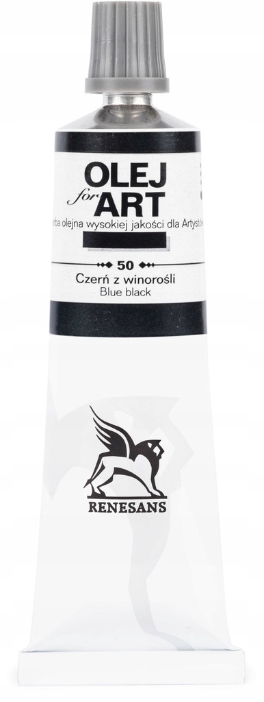 Farba olejna Oil for Art 60ml 50 Czerń z winorośli