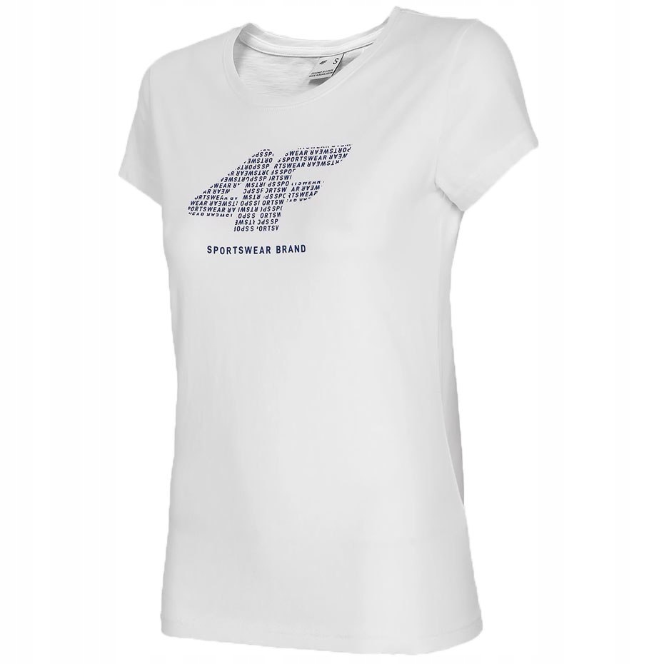 Koszulka damska 4F biała H4L21 TSD011 10S M