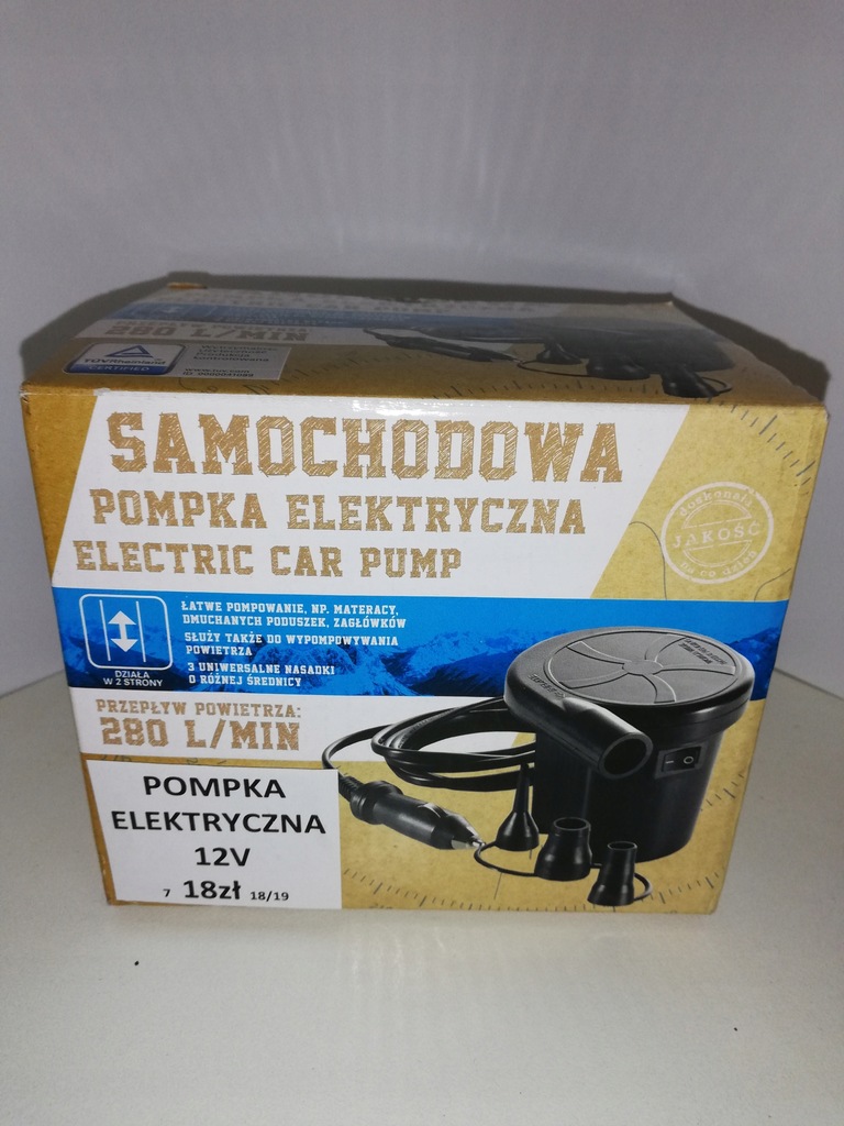 SAMOCHODOWA POMPKA ELEKTRYCZNA