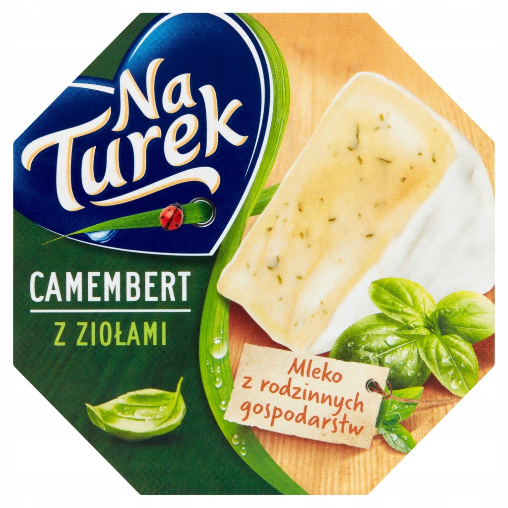 NaTurek Ser pleśniowy camembert z ziołami 120 g