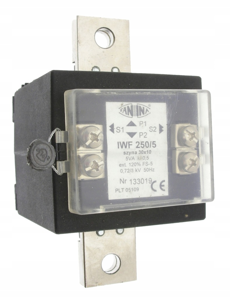 Fanina przekładnik prądowy IWF 250/5 5VA kl. 0,5