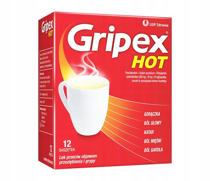 Gripex Hot 12 saszetek