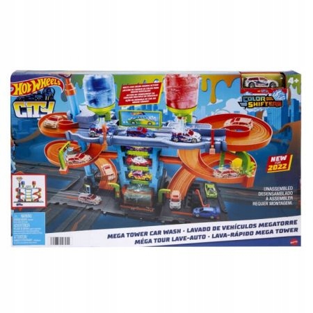 Hot Wheels City Zakręcona megamyjnia HDP05