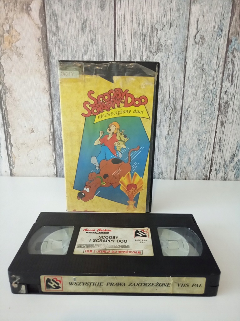Scooby Doo i Scrappy Doo - VHS - Hanna Barbera