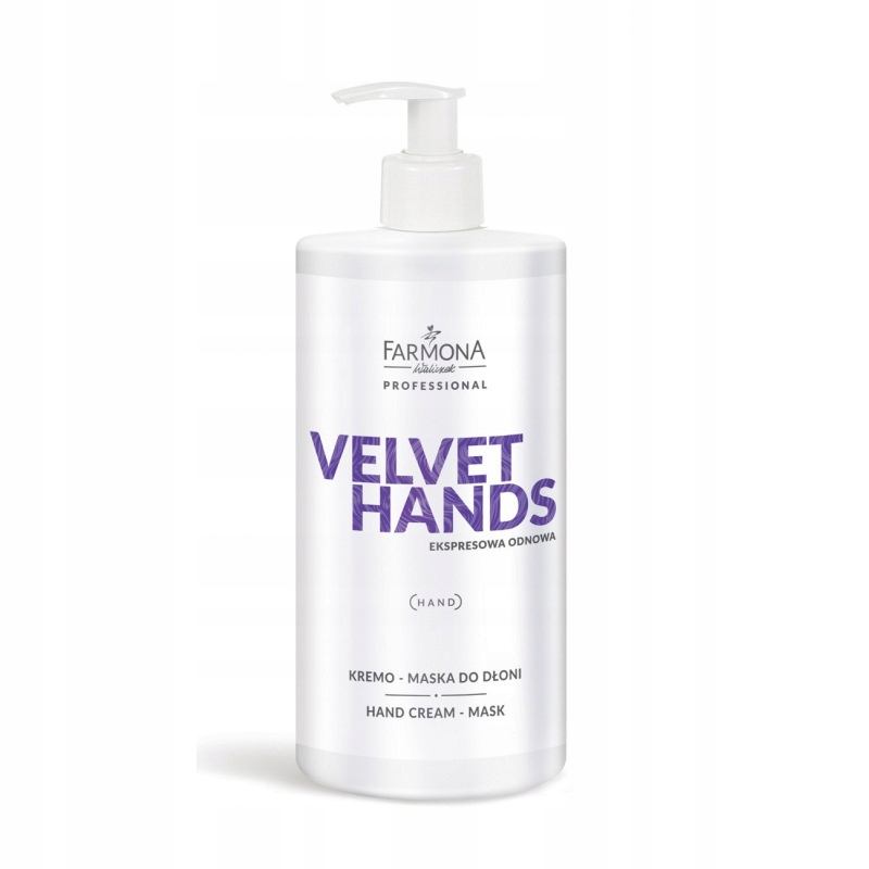 FARMONA VELVET HANDS Kremo-maska do dłoni 500ml