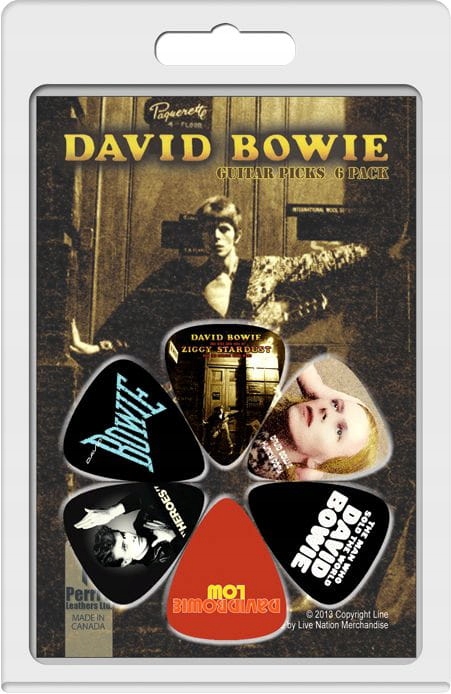 Zestaw Kostek Gitarowych - Perri's DB1 David Bowie