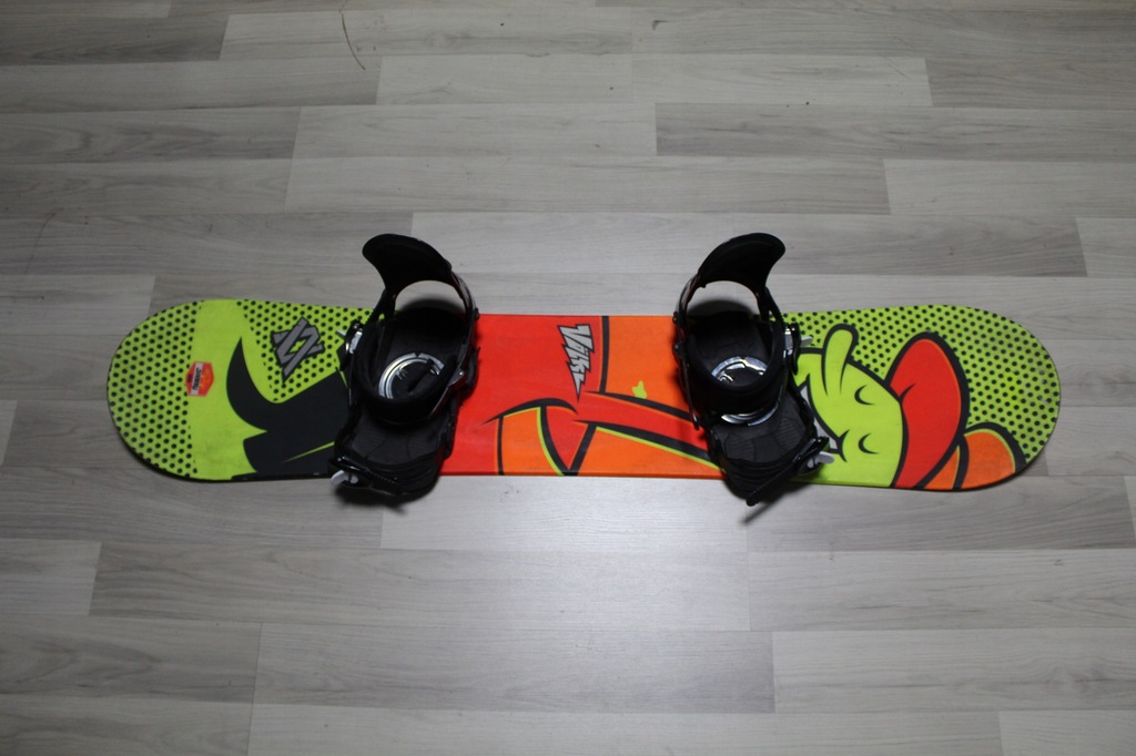 Deska Snowboard VOLKL JIBBY 126 cm + Wiązania ROSS