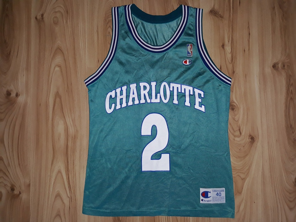 Koszulka M 40 Champion Charlotte Hornets Johnson 2