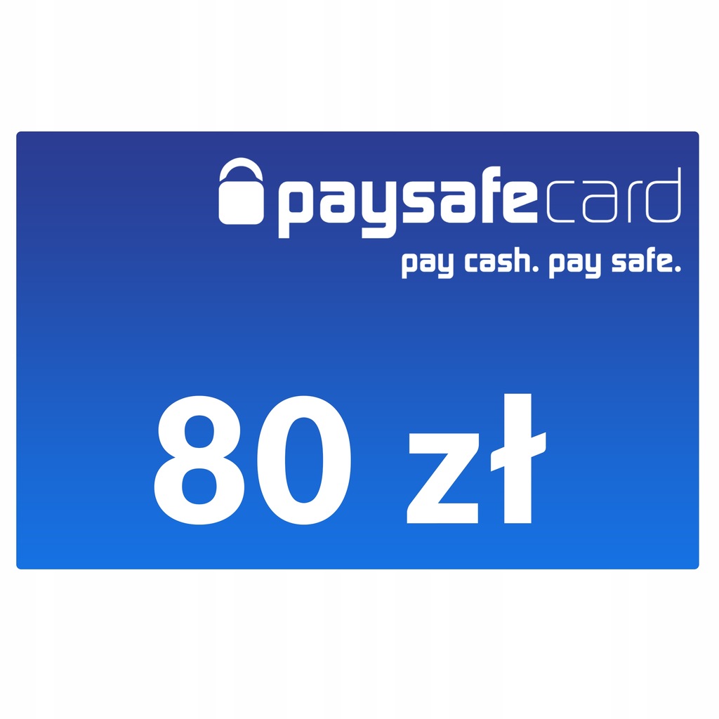 PAYSAFECARD PIN 80 ZŁ PSC ( 50+30 PLN )