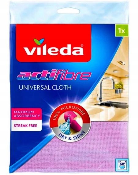 VILEDA ACTIFIBRE ŚCIERKA UNIWERSALNA CHŁONNA 1SZT