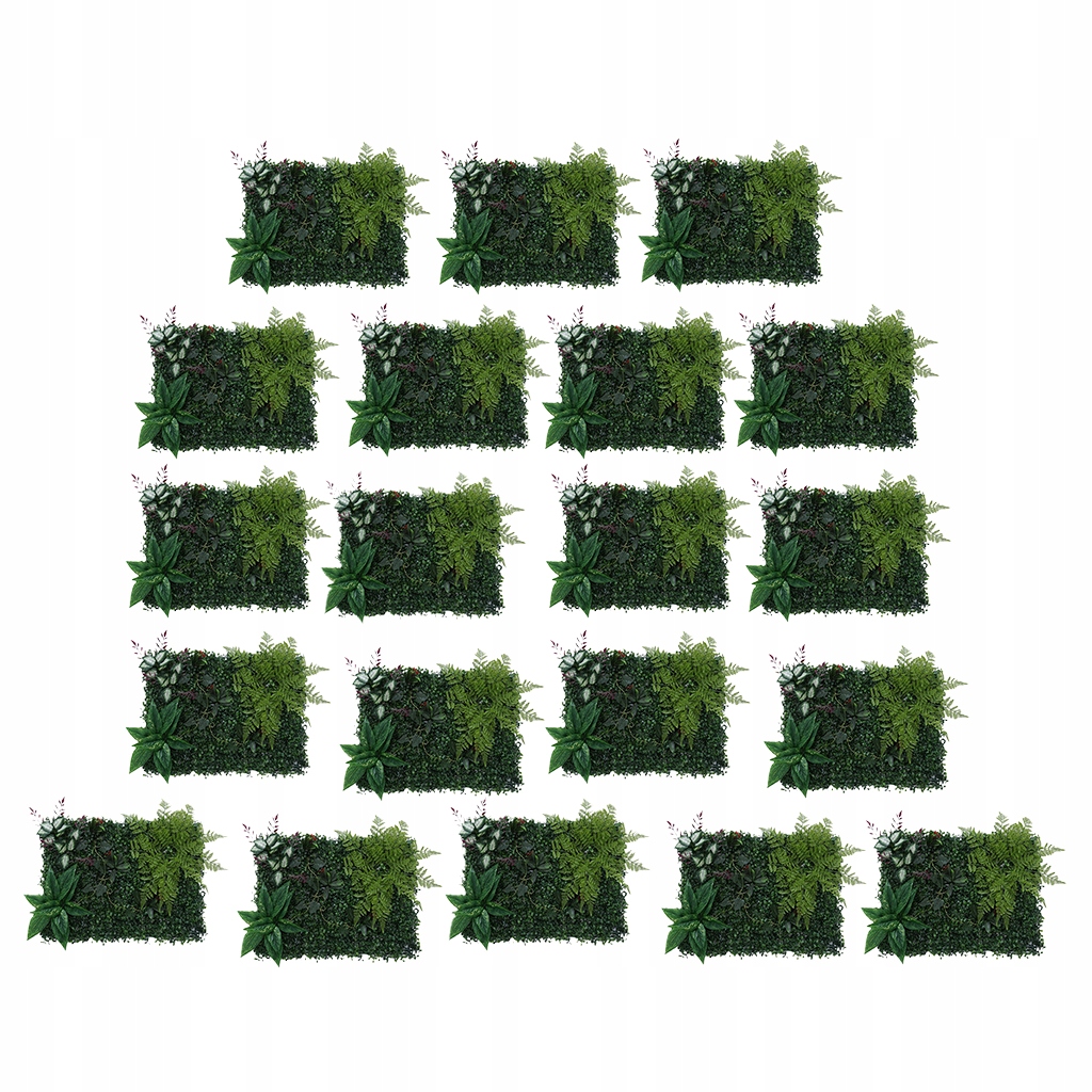 20. uczne rośliny panele ścienne, topiary
