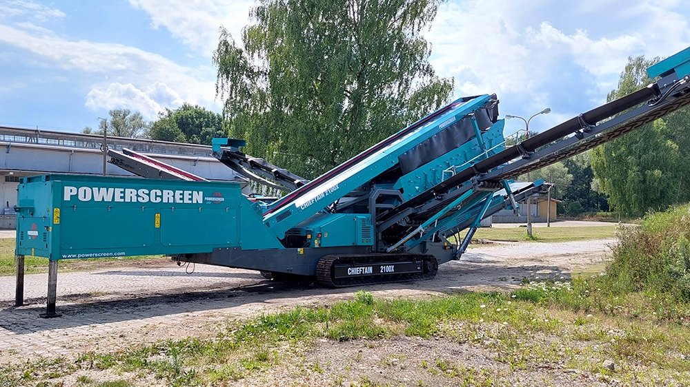 Kruszarka przesiewacz PowerScreen Chieftain 2100 X