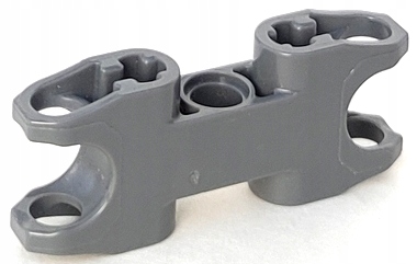 1x [Used] LEGO 89650 Dark Bluish Gray Technic, Axle and Pin Connector 2 x 5