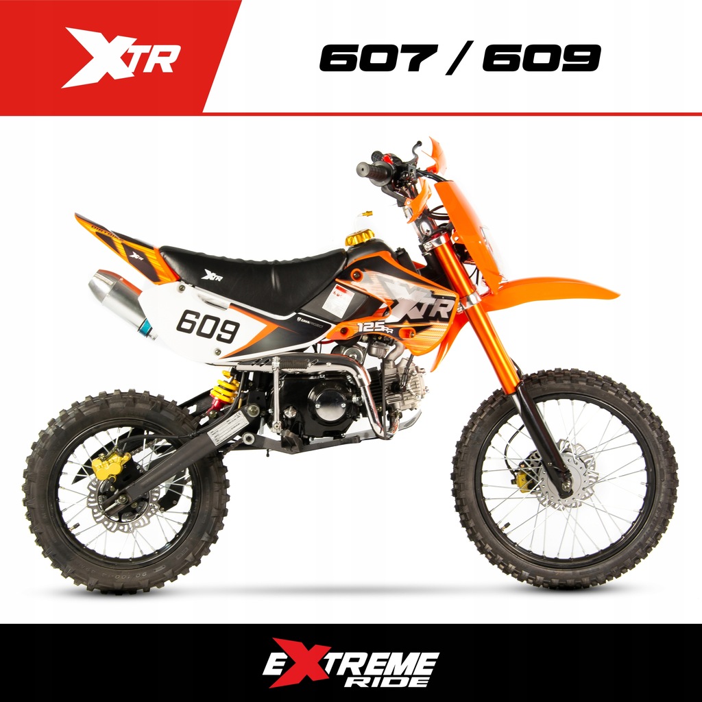 Купить CROSS 125 БЕНЗИНОВЫЙ 4-тактный XTR 607 609 БЕСПЛАТНЫЙ ШЛЕМ: отзывы, фото, характеристики в интерне-магазине Aredi.ru