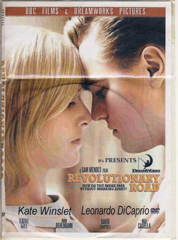 DVD REVOLUTIONARY ROAD - Di Caprio ( nowy -folia )