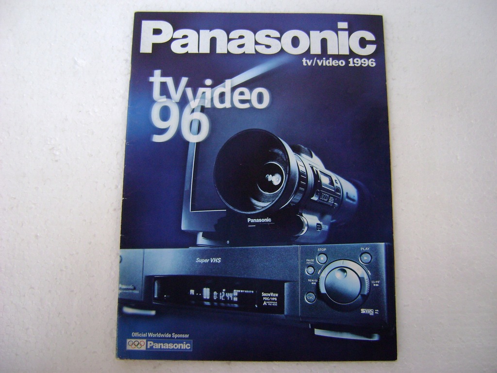 KATALOG PROSPEKT PANASONIC TV VIDEO 1996 (D) 8405001164