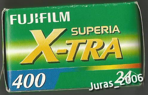 Fujifilm Superia X-Tra 400/24 film negatywowy 2009