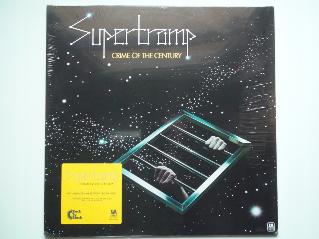 SUPERTRAMP CRIME OF THE CENTURY 40TH EDITION LP