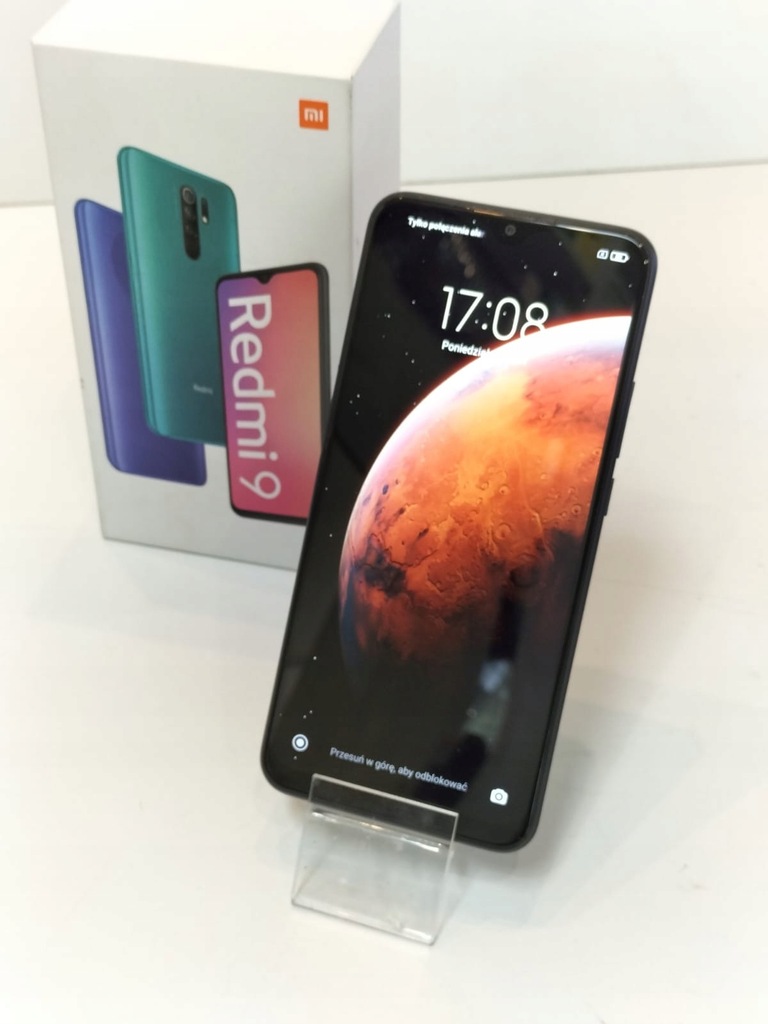 Smartfon Xiaomi Redmi 9 4 GB / 64 GB czarny ( 225/24)