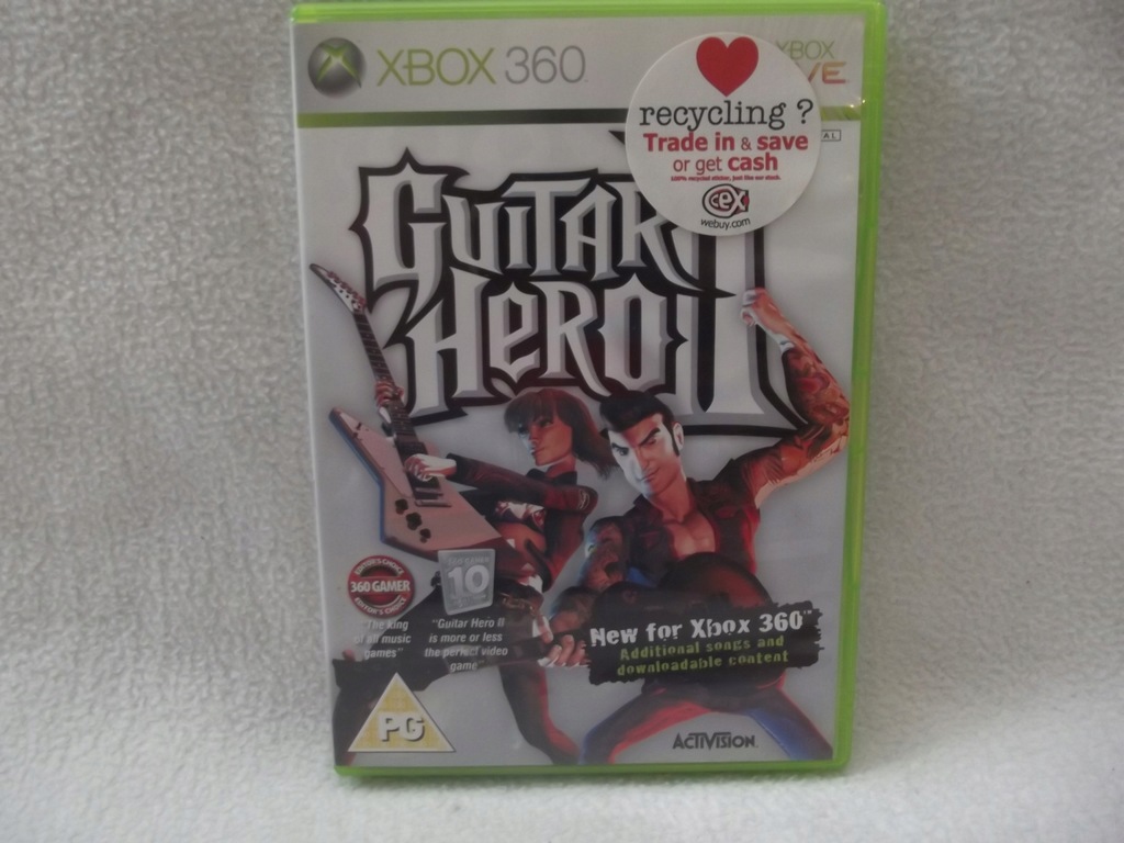 GUITAR HERO II 2 XBOX 360