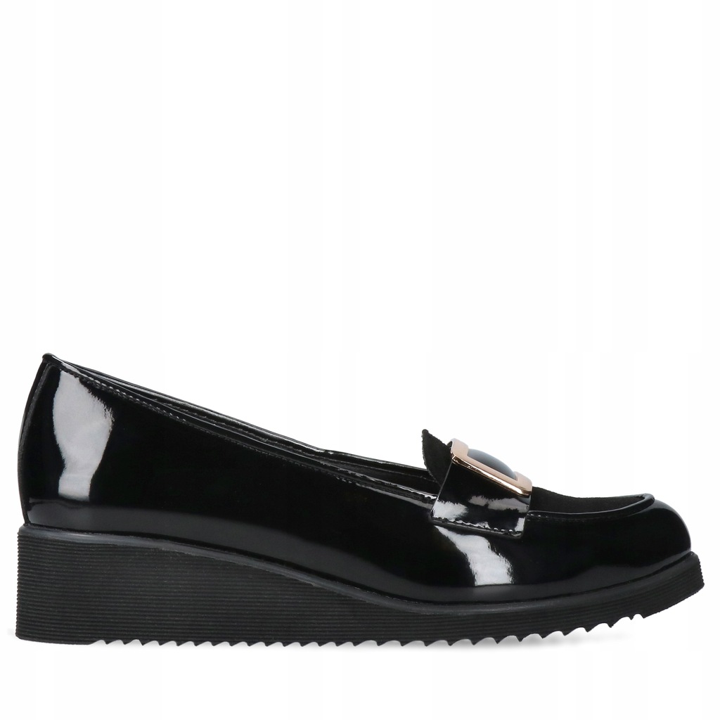 Czarne loafersy Emma 37