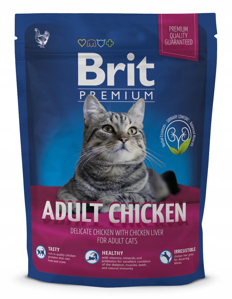 BRIT PREMIUM CAT ADULT CHICKEN 800 g