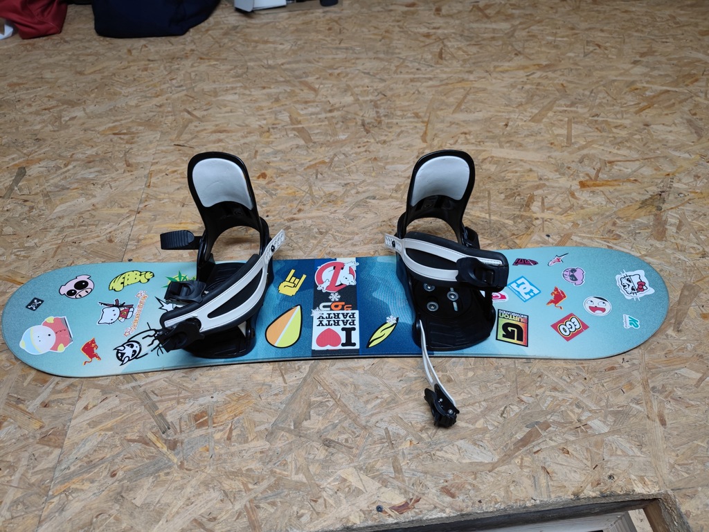 Deska snowboardowa Burton 110 cm + wiązania