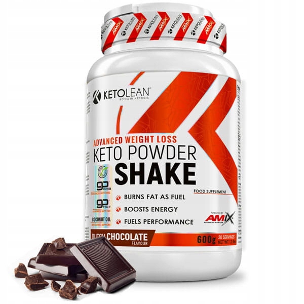 Shake KETO Dieta Posiłek na szybko Czekolada 600g