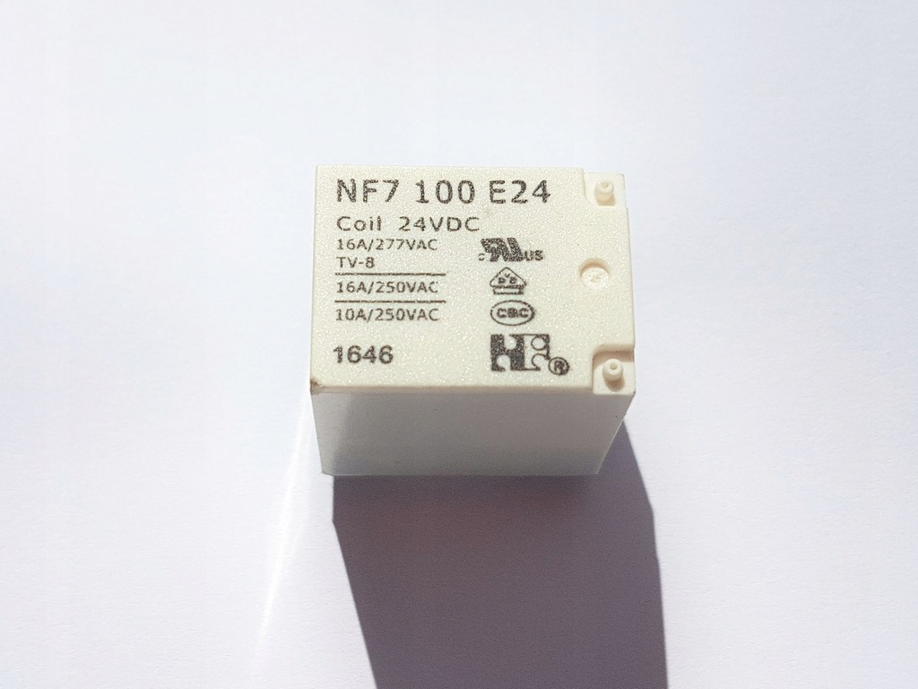 NF7 100 E24 NF7100E24 pk. zwierny 24V, 16A/250VAC