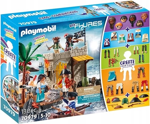 Zestaw Playmobil My Figures 70979 Wyspa Piratów